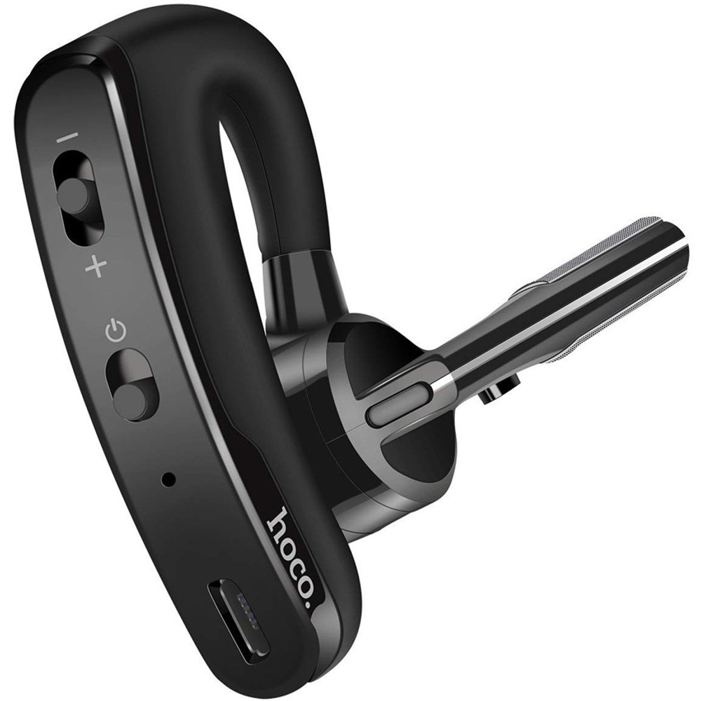 Гарнитура Bluetooth Hoco E15 Rede - Черная