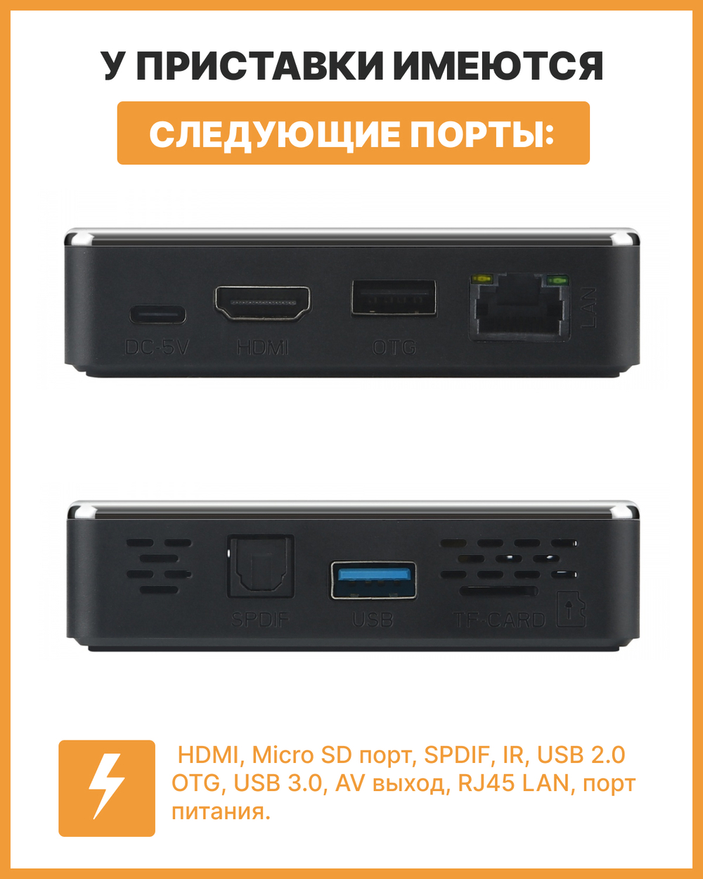 Смарт-приставка Ugoos X4Q plus 4/64 Gb черный