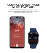 Смарт часы 2021, Smart Watch M16 Plus / Черный