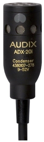 Микрофон Audix ADX20i/P разъем XLR 3 pin (F) черный