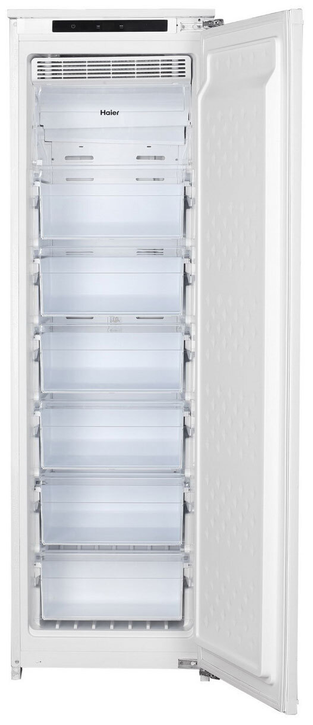Встраиваемая морозильная камера Haier HCF208NFRU белая