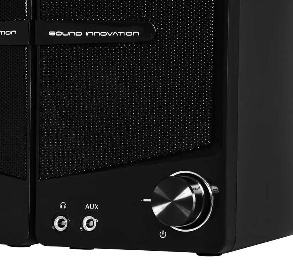 Колонки Oklick OK-126 2.0, 6Вт, черный