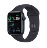 Смарт-часы Apple Watch SE 44 мм 2023 тёмная ночь, M/L спортивный ремешок