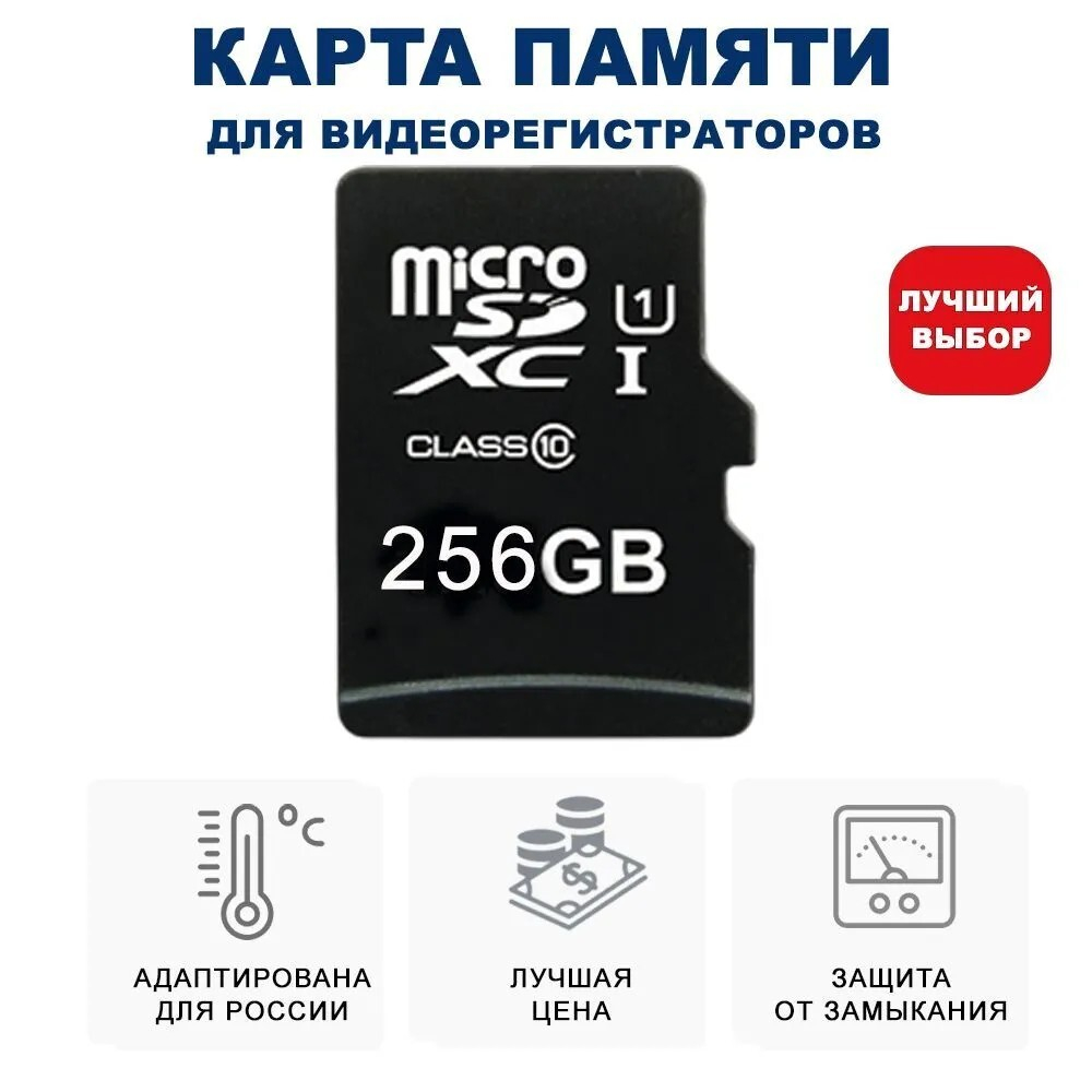 Карта памяти Blackview 256GB Micro SD