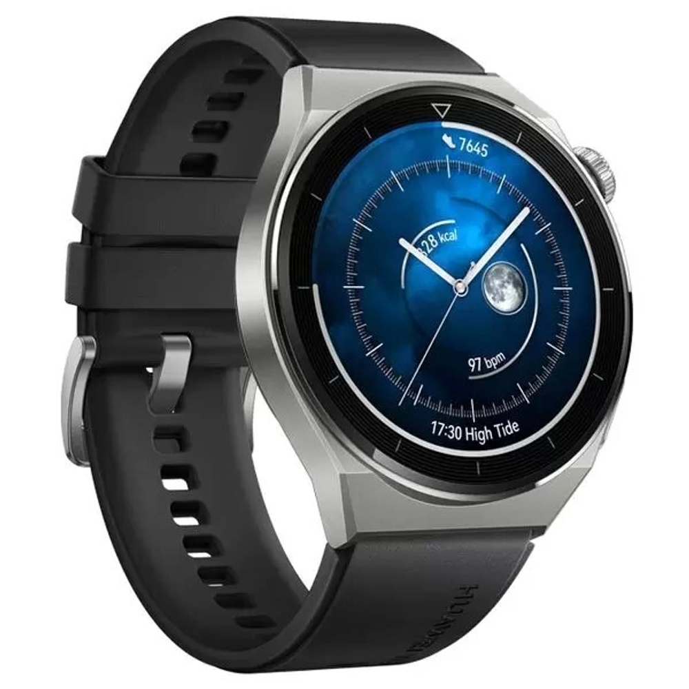 Смарт-часы Huawei GT 3 Pro ODN-B19 Light Titanium / Black Fluoroel