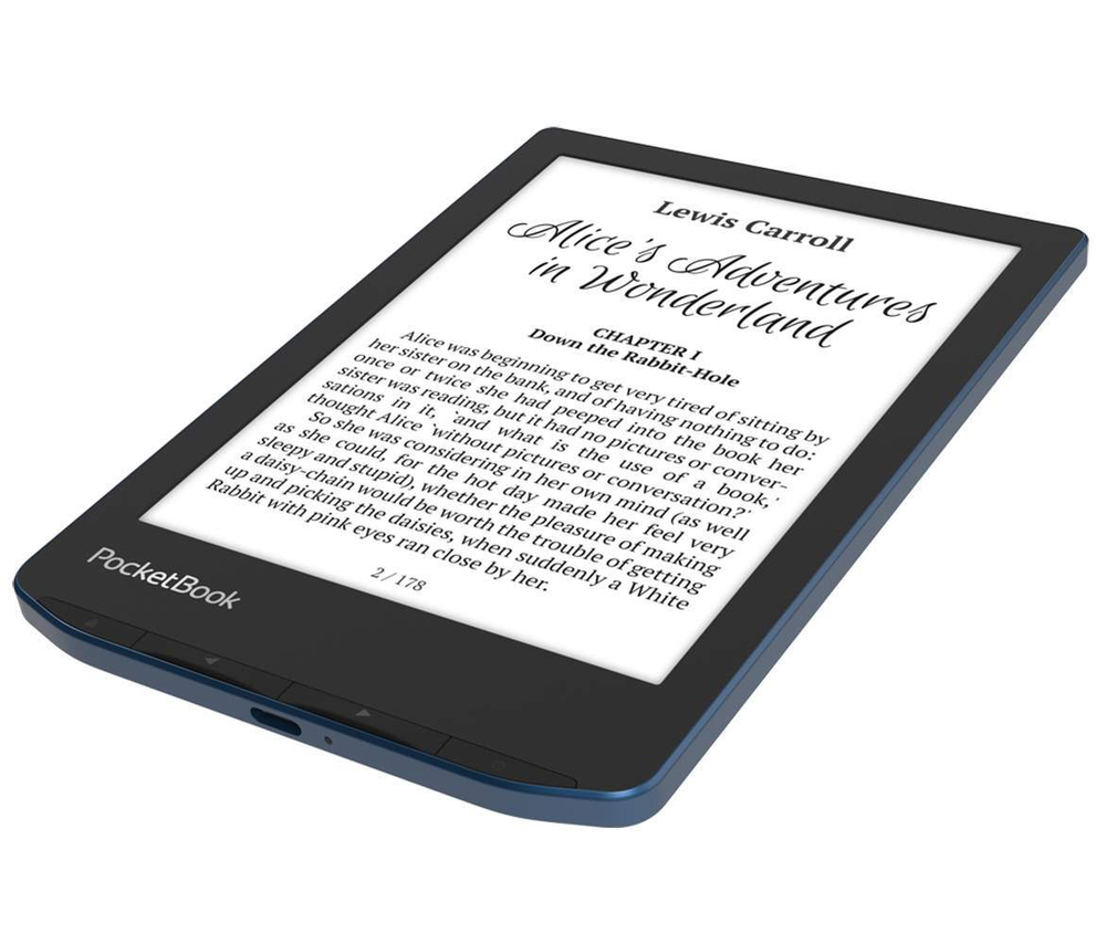 Электронная книга PocketBook 634 Verse Pro Azure с чехлом ReaderONE Van Gogh