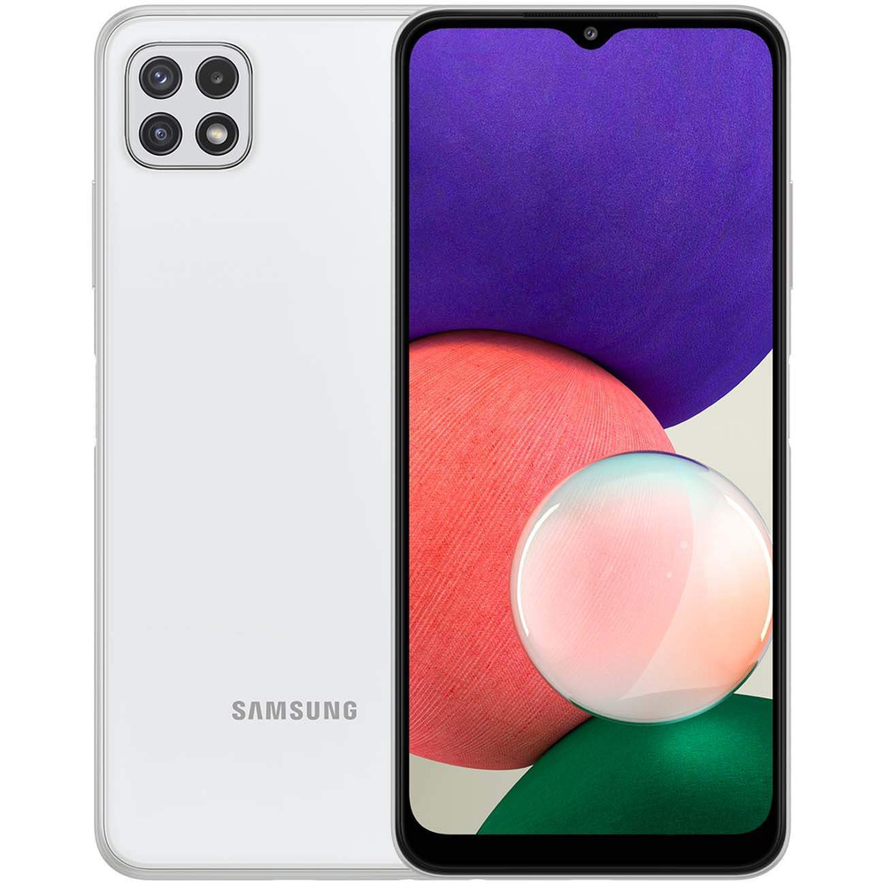Смартфон Samsung Galaxy A22s 4/64GB White (SM-A226BZWUSER)