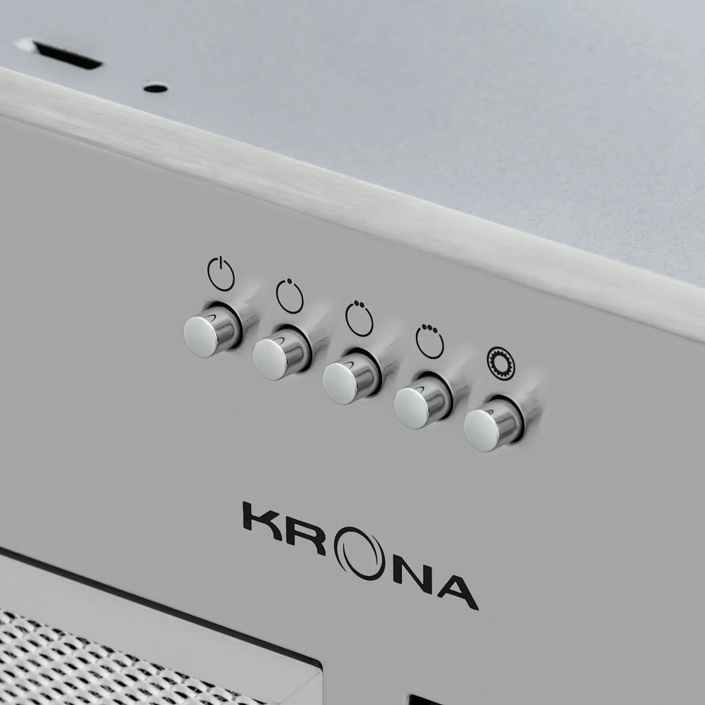 Вытяжка встраиваемая Krona Ameli 900 PB серебристый
