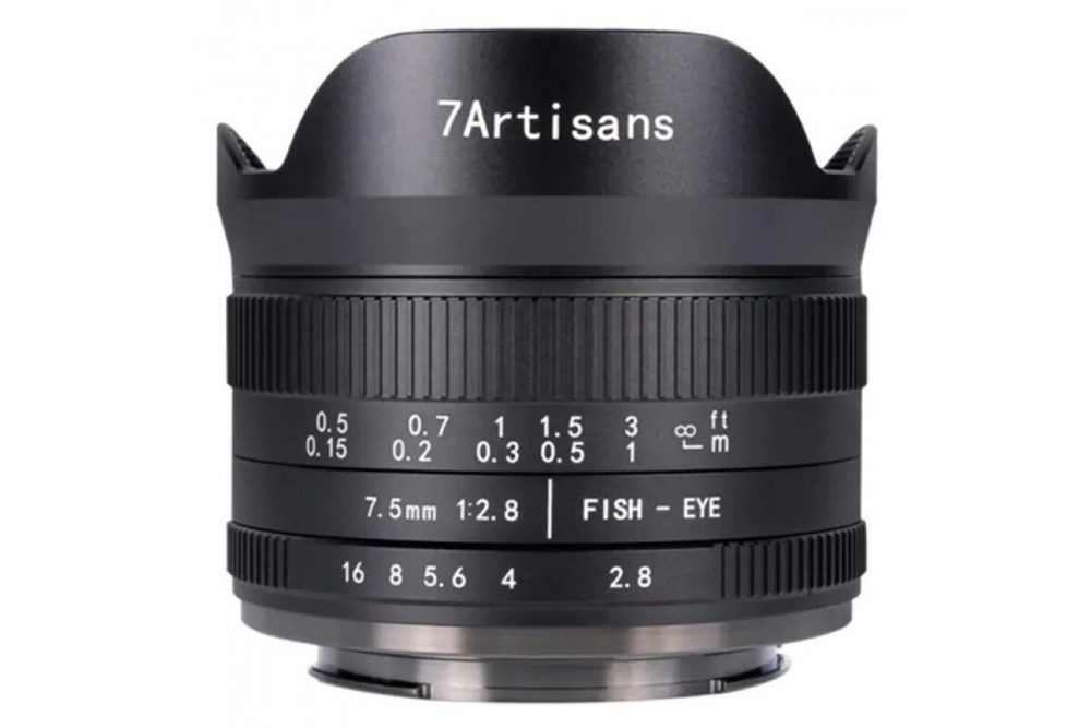 Объектив 7Artisans 7.5mm F2.8 mark ii Micro 4/3