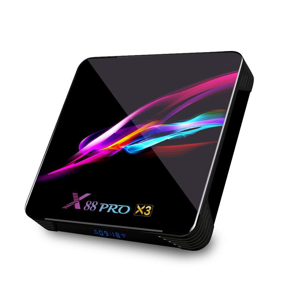 Андроид ТВ приставка для телевизора DGMedia X88 Pro X3 s905X3 4/32Gb