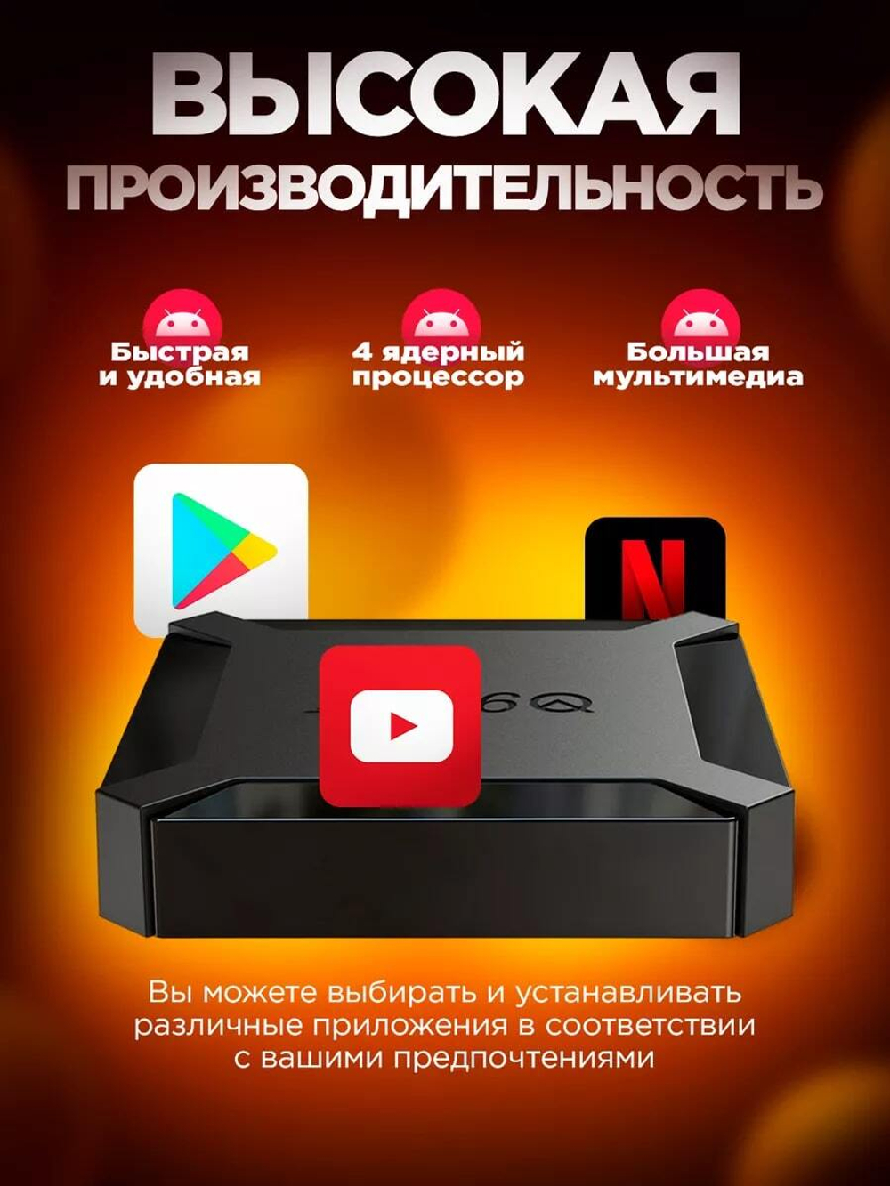 Смарт-приставка Vontar X96Q 2/16Гб (настройка SmartBox Allwinner H313)