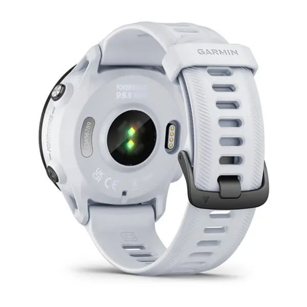 Умные часы GARMIN FORERUNNER 955 Solar белые (010-02638-21)
