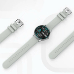 Смарт-часы i10 Silver Frame Grey Silicone Strap серебристый/серый (01-000i10010201060010)