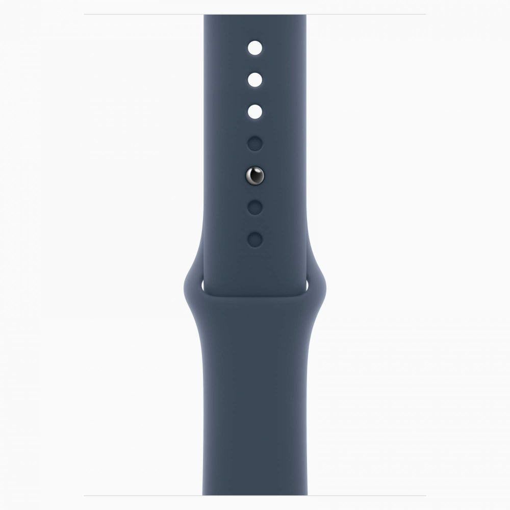 Смарт-часы Apple Watch SE2 44 mm Silver Aluminium Case, SM, Storm Blue Sport Band