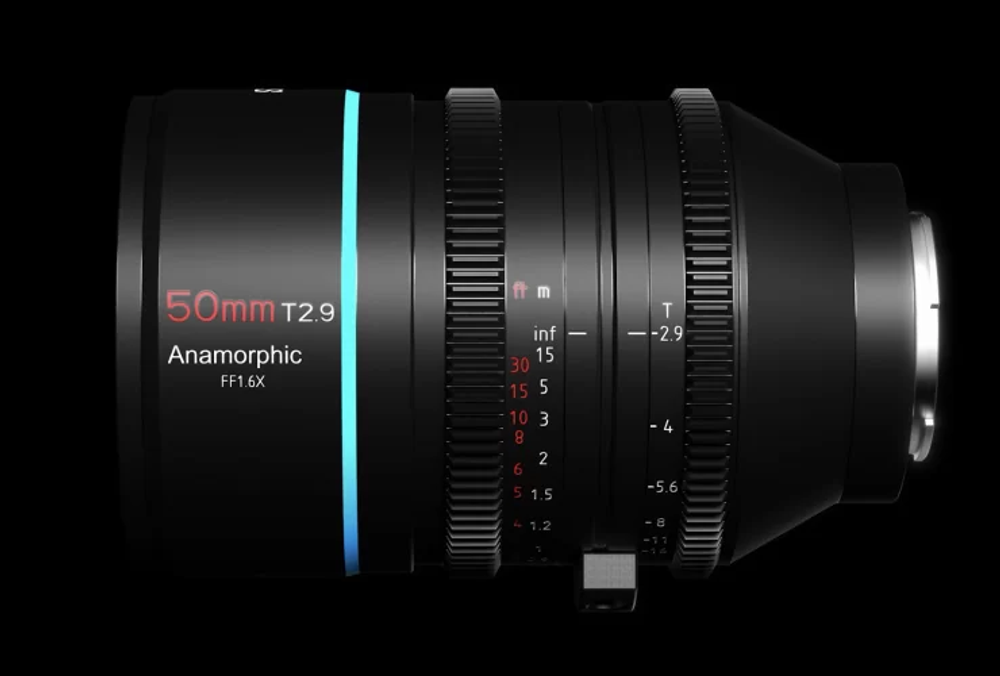 Объектив Sirui 50mm T2.9 1.6x Full-Frame Anamorphic RF-mount FFEK6-R