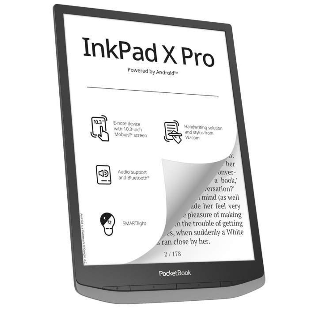 Электронная книга PocketBook Ink Pad X Pro Mist Grey