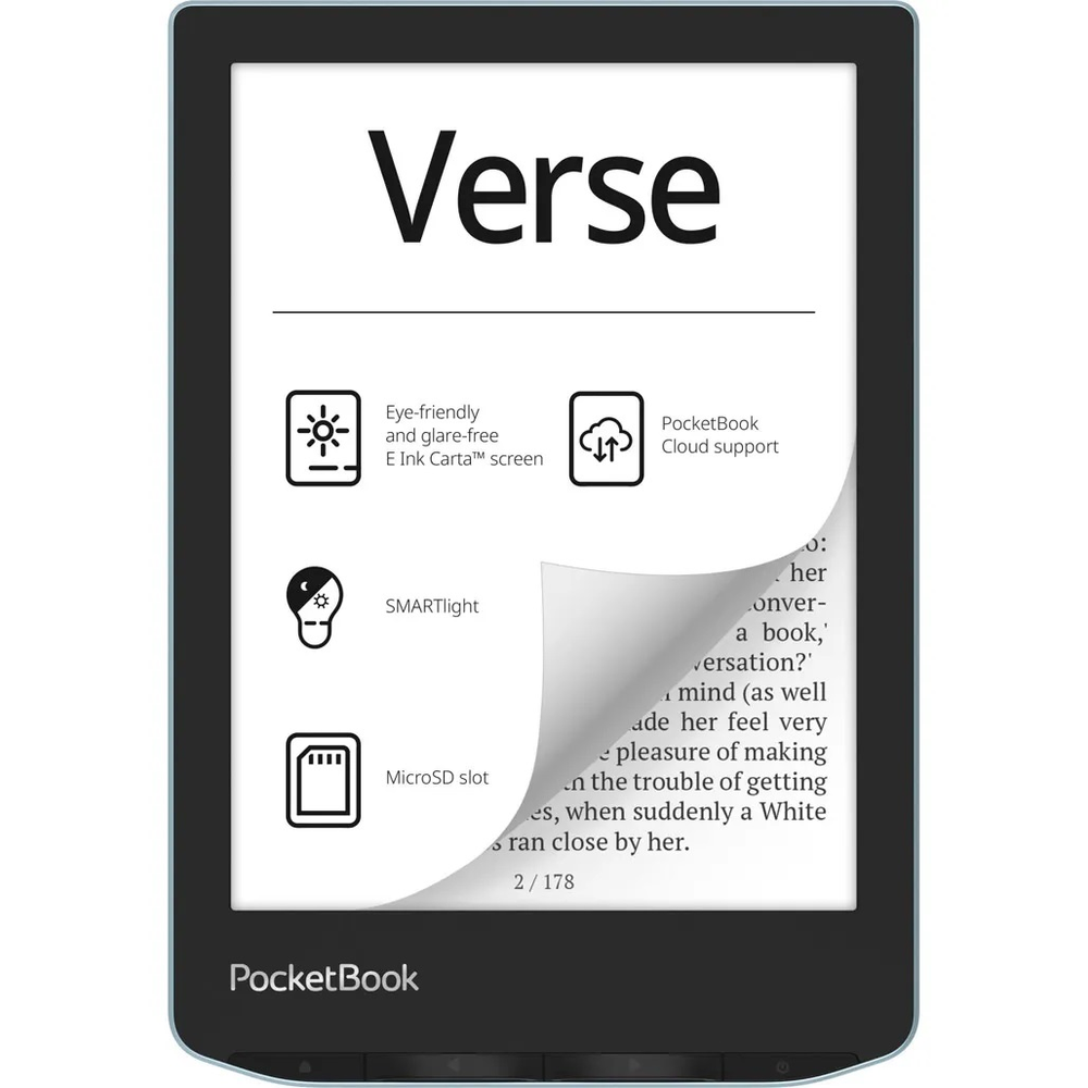 Электронная книга PocketBook 629 Mist Grey CIS