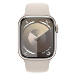 Смарт-часы Apple Watch S9 GPS 41mm Starlight Aluminium Case with Starlight Sport Band S/M