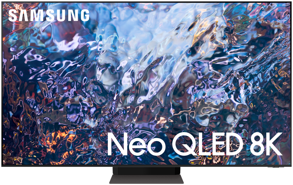55'' телевизор Samsung QE55QN700AU 2021 нержавеющая сталь