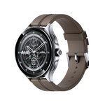 Смарт-часы Xiaomi Watch 2 Pro - Bluetooth Silver Case with Brown Leather Strap