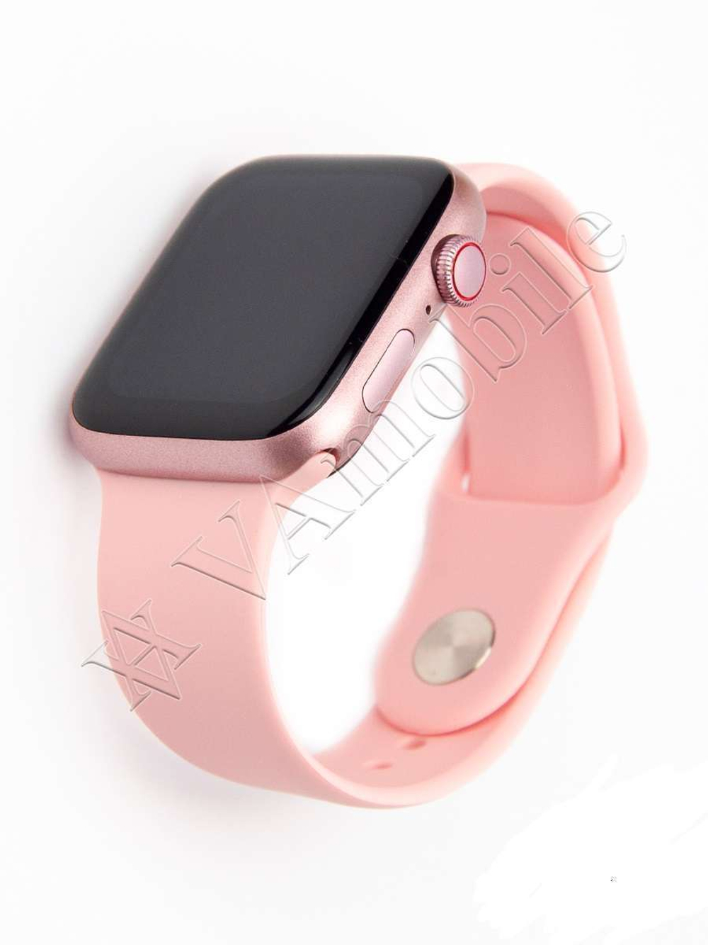 Умные часы Smart Watch MW27 Plus Беспроводная зарядка 44mm (Розовый)