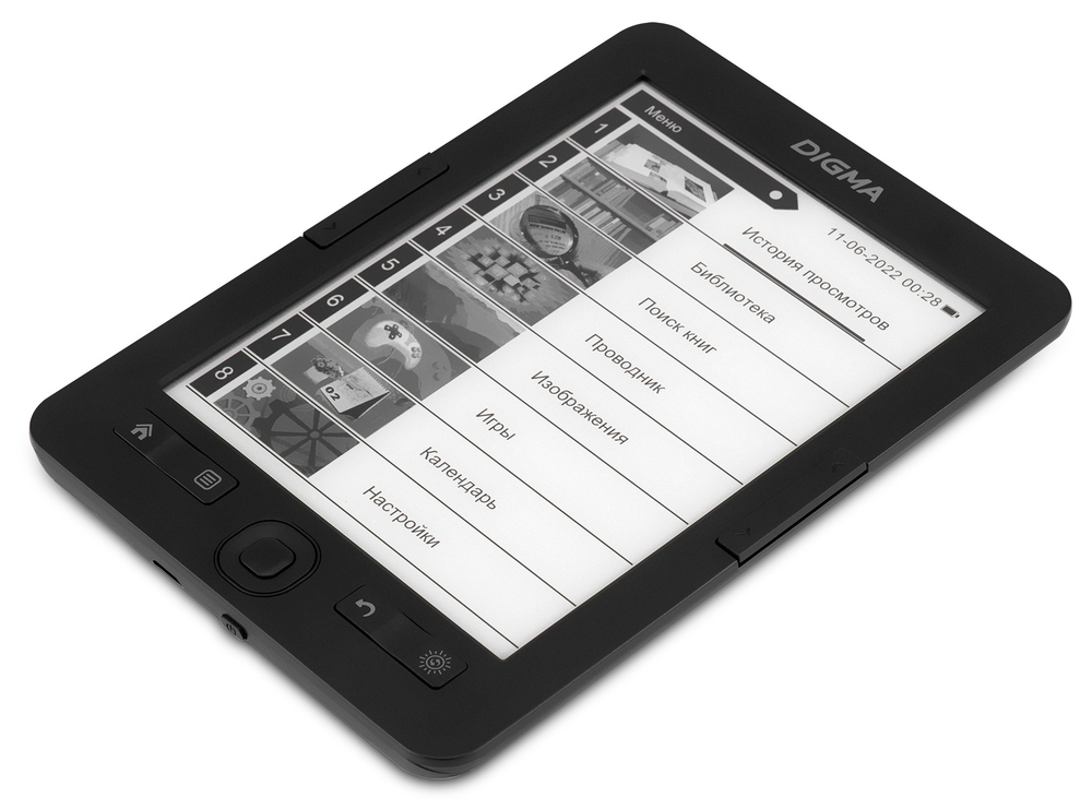 Электронная книга Digma R654 Black