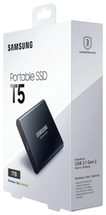 Внешний SSD диск Samsung T5 1ТБ (MU-PA1T0B)