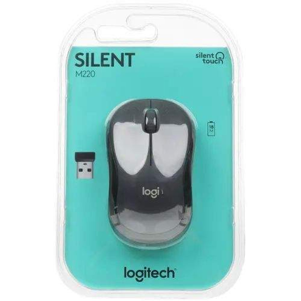 Беспроводная мышь Logitech M220 (910-004878)