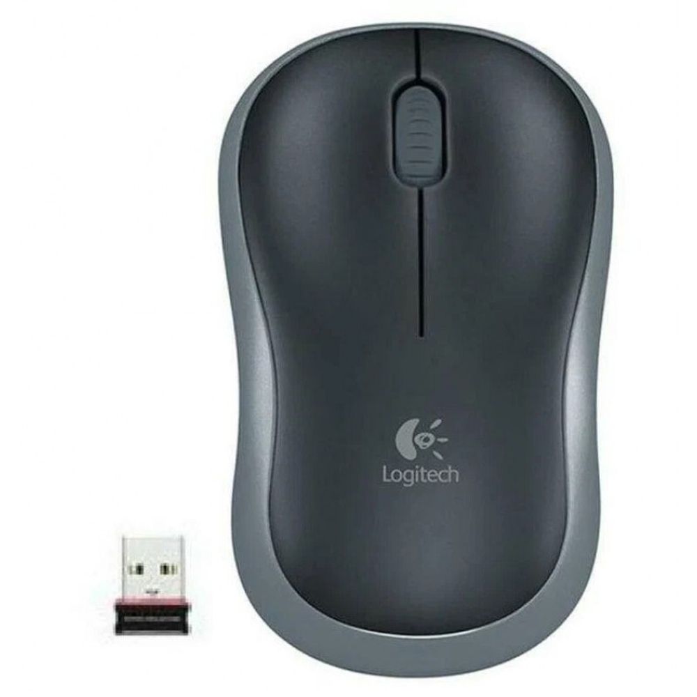 Беспроводная мышь Logitech M186 серый (FK-2703079)