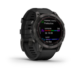 Умные часы Garmin Fenix 7S Pro Sapphire Solar Edition 42мм, 1.2&quot;, Wi-Fi, темно-серый
