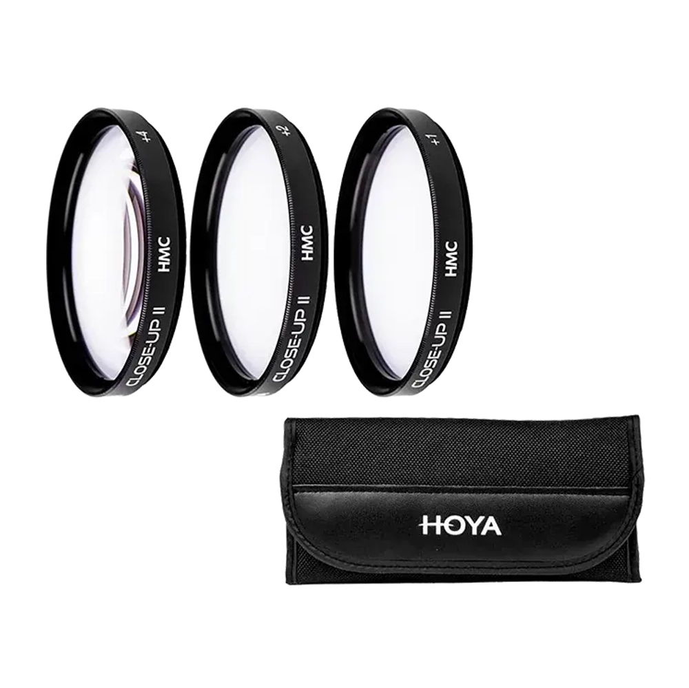 Комплект макролинз HOYA HMC Close-Up Filter Set II (+1+2+4) 67 мм A-67CUS-II