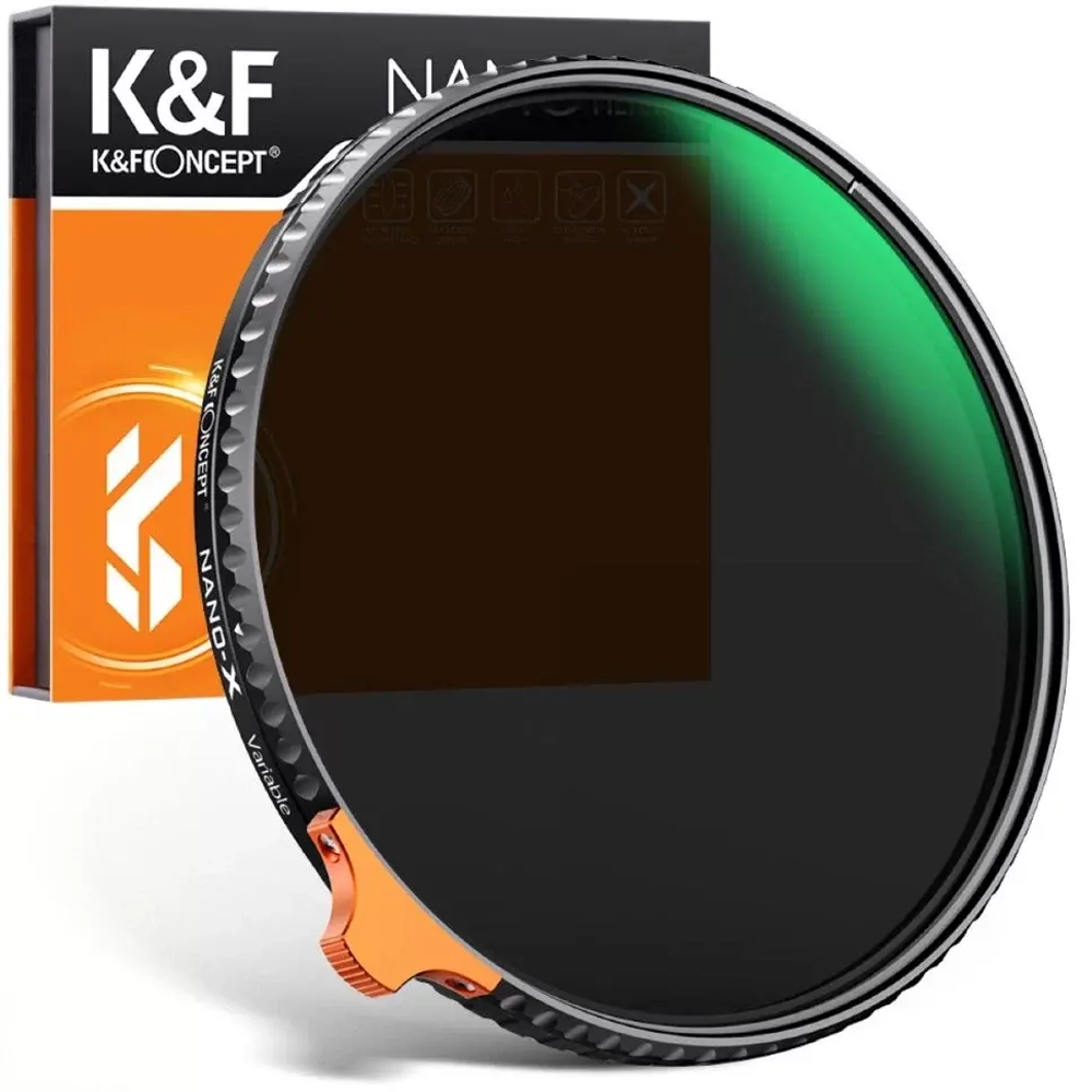 Светофильтр K&F Concept Nano-X Pro ND2-400 62мм KF01.1462