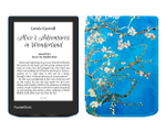 Электронная книга PocketBook 634 Verse Pro Azure с чехлом ReaderONE Sakura