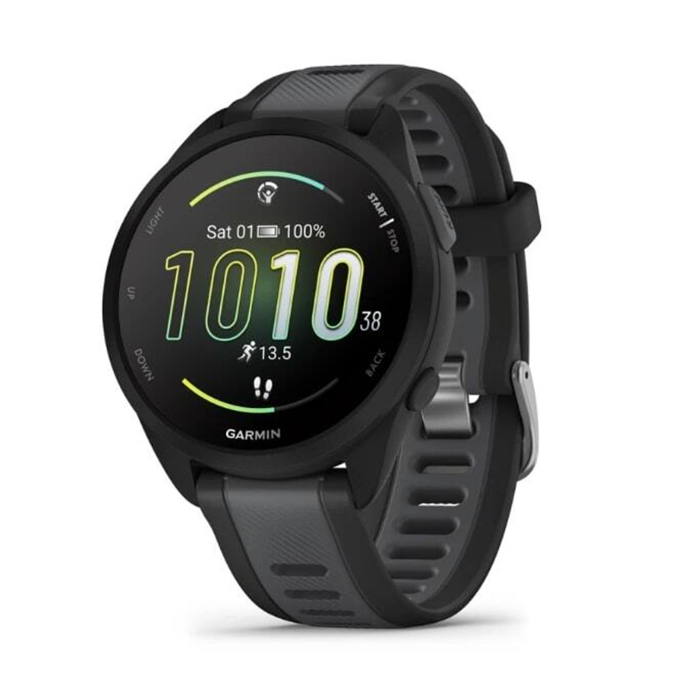 Смарт-часы Garmin Forerunner 165 черный/серый (010-02863-20)