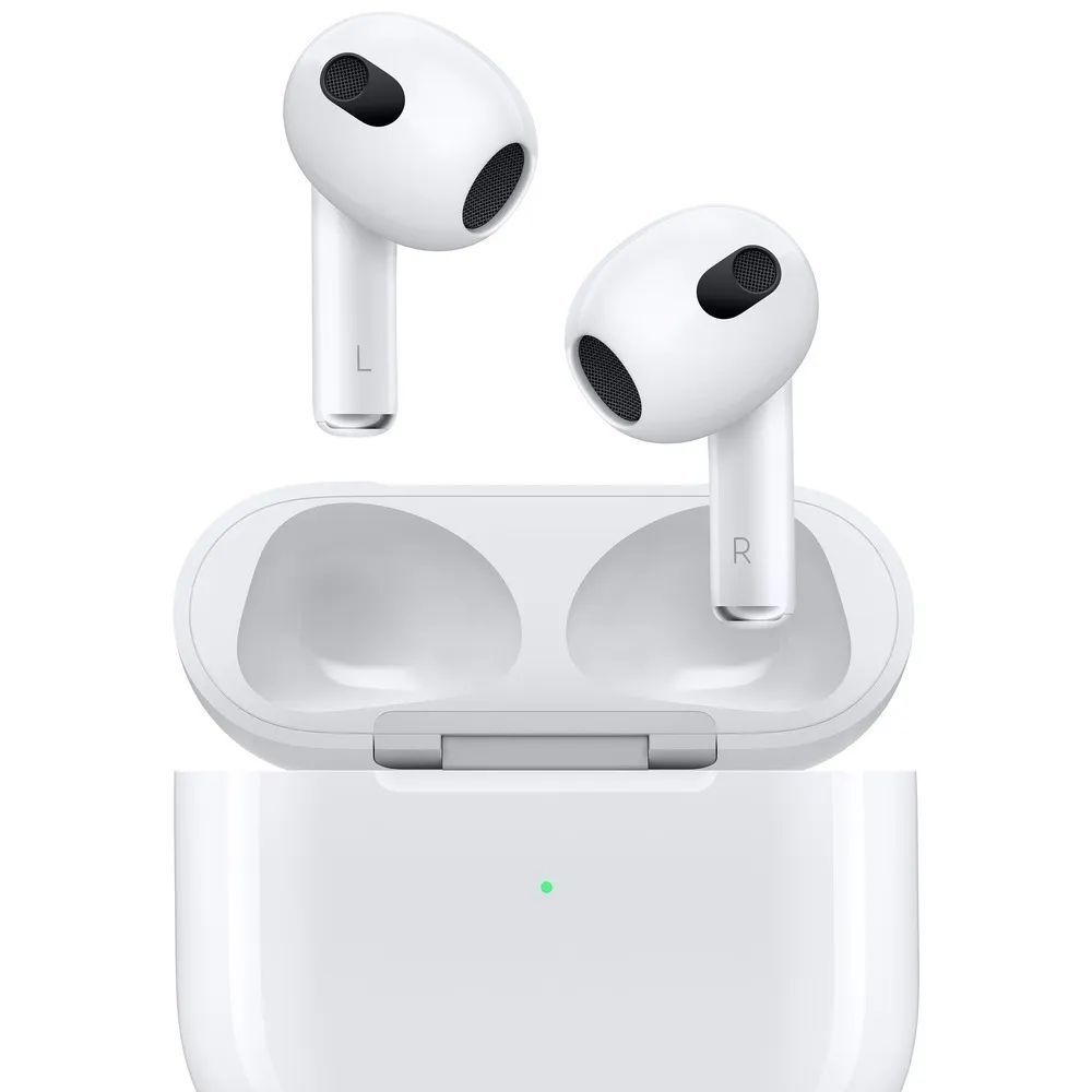 Беспроводные True Wireless наушники Apple AirPods (3?го поколения) с микрофоном, белые