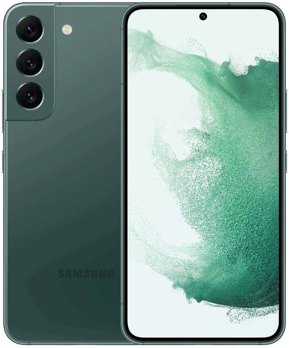 Смартфон Samsung Galaxy S22 8/256 гб dual nano sim esim зеленый