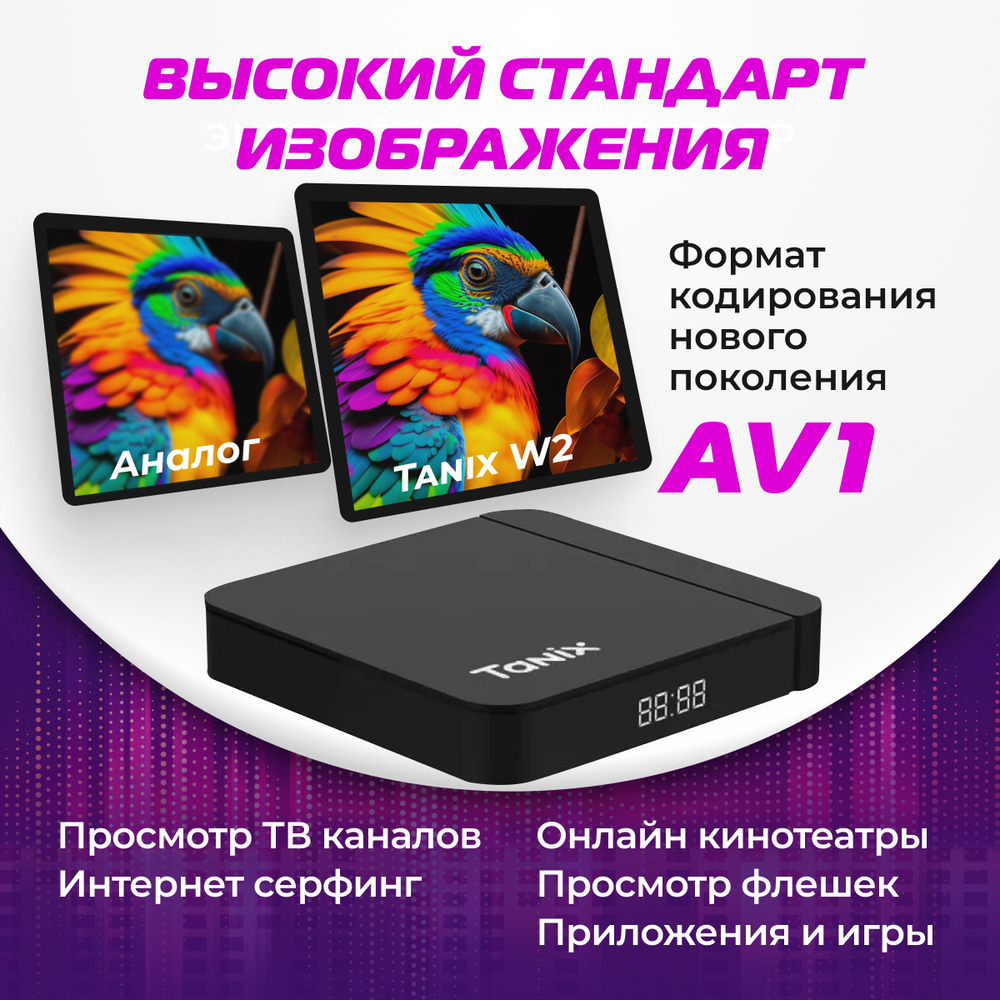 Смарт-приставка Tanix W2 4/32