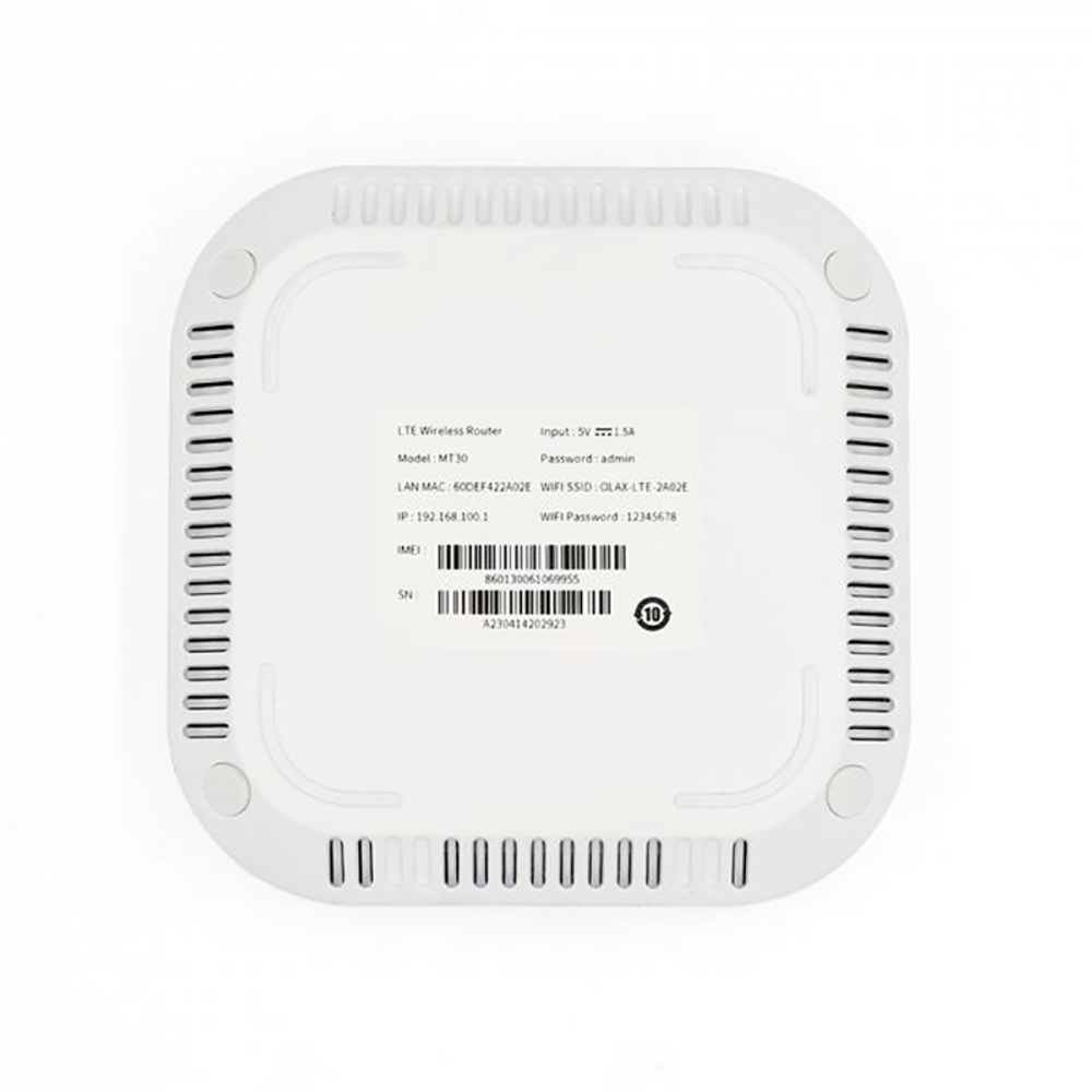 Роутер OLAX MT30, АКБ 4000mAh, cat.4, 2,4ГГц, до 150Мбит, сим карта в подарок