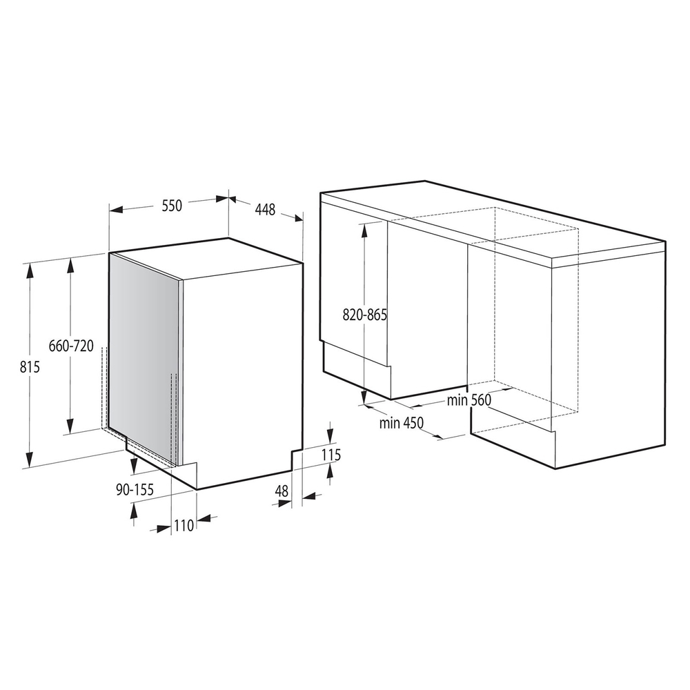 Встраиваемая посудомоечная машина Gorenje GV541D10