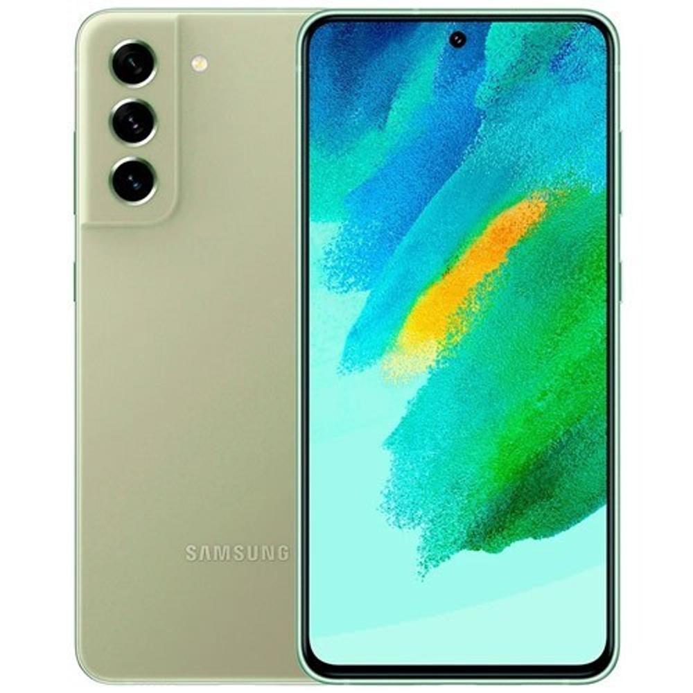 Смартфон Samsung Galaxy S21 FE 5G 8/256, SM-G9900, оливковый