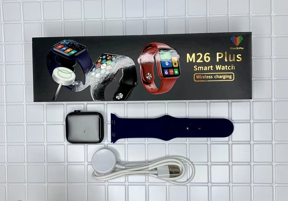 Умные часы Smart Watch M26 Plus Blue