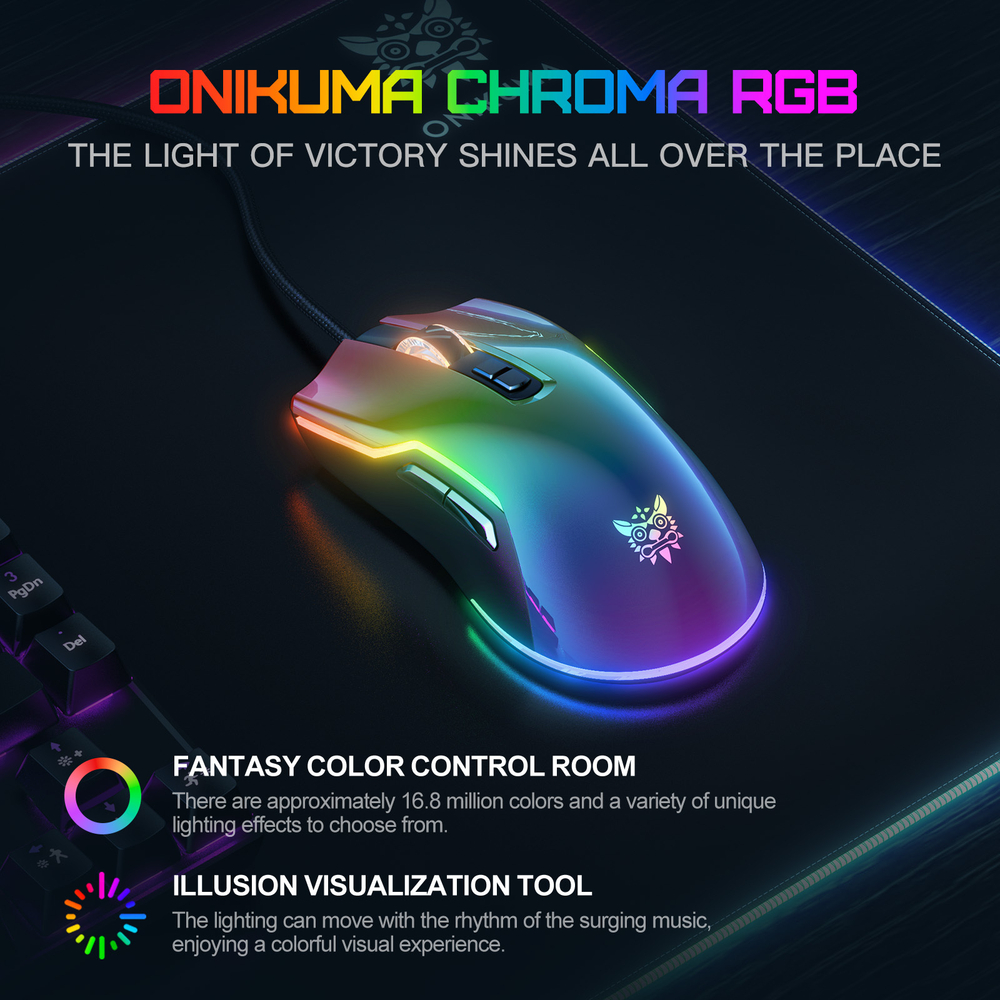 Мышь ONIKUMA CW922 Black