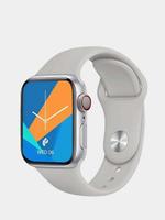 Умные часы Smart Watch MW27 Plus Беспроводная зарядка 44mm (Серый)