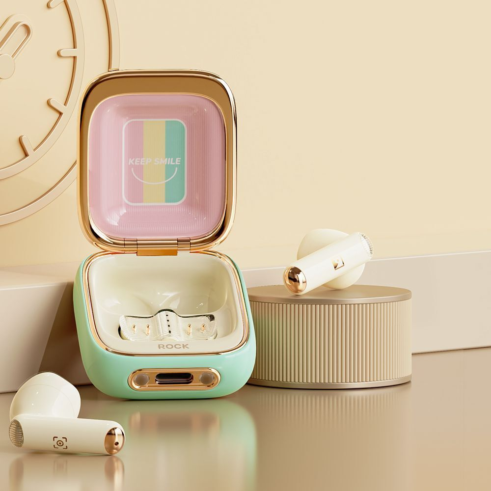 Беспроводные наушники Xiaomi Rock Retro Style TWS Earphone Camera