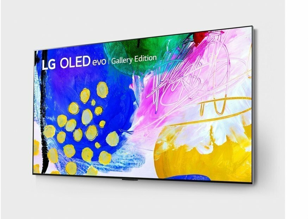 Телевизор LG OLED97G2 OLED HDR серебристый