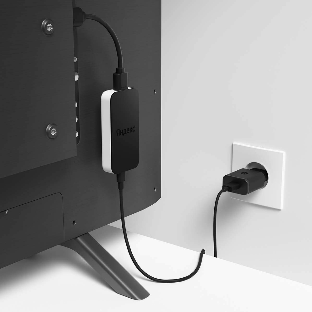 Smart-TV приставка Яндекс модуль с Алисой (YNDX-00251) Black