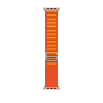 Apple Watch Ultra GPS + Cellular 49mm Titanium Case with Orange Alpine Loop - Small