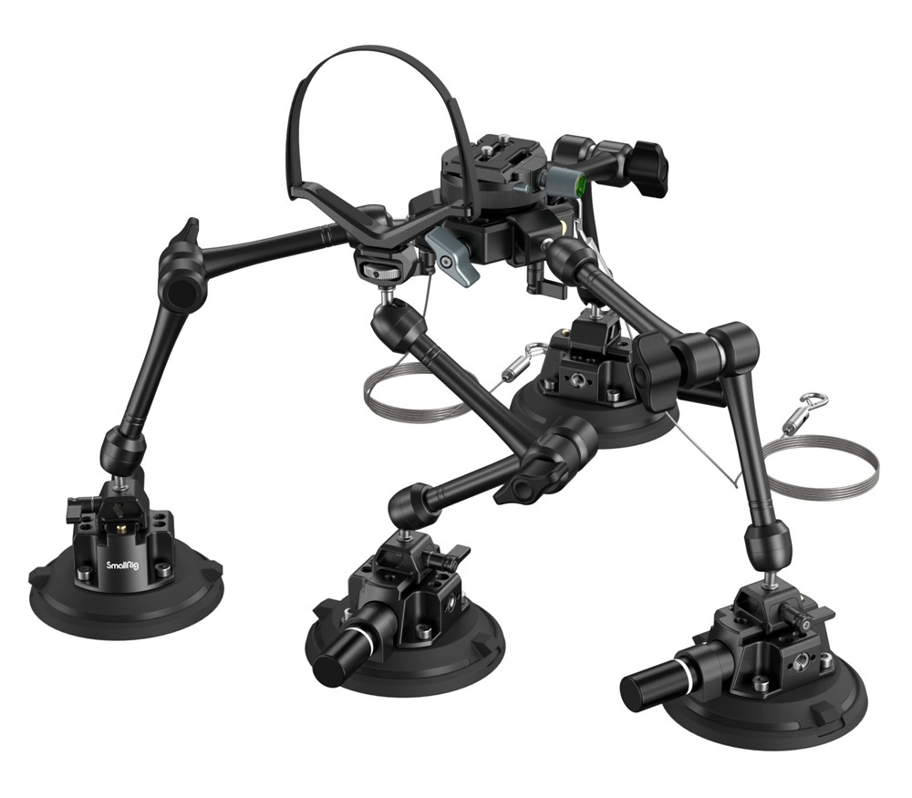 Комплект держателей SmallRig 3565 4-Arm Suction Cup Kit