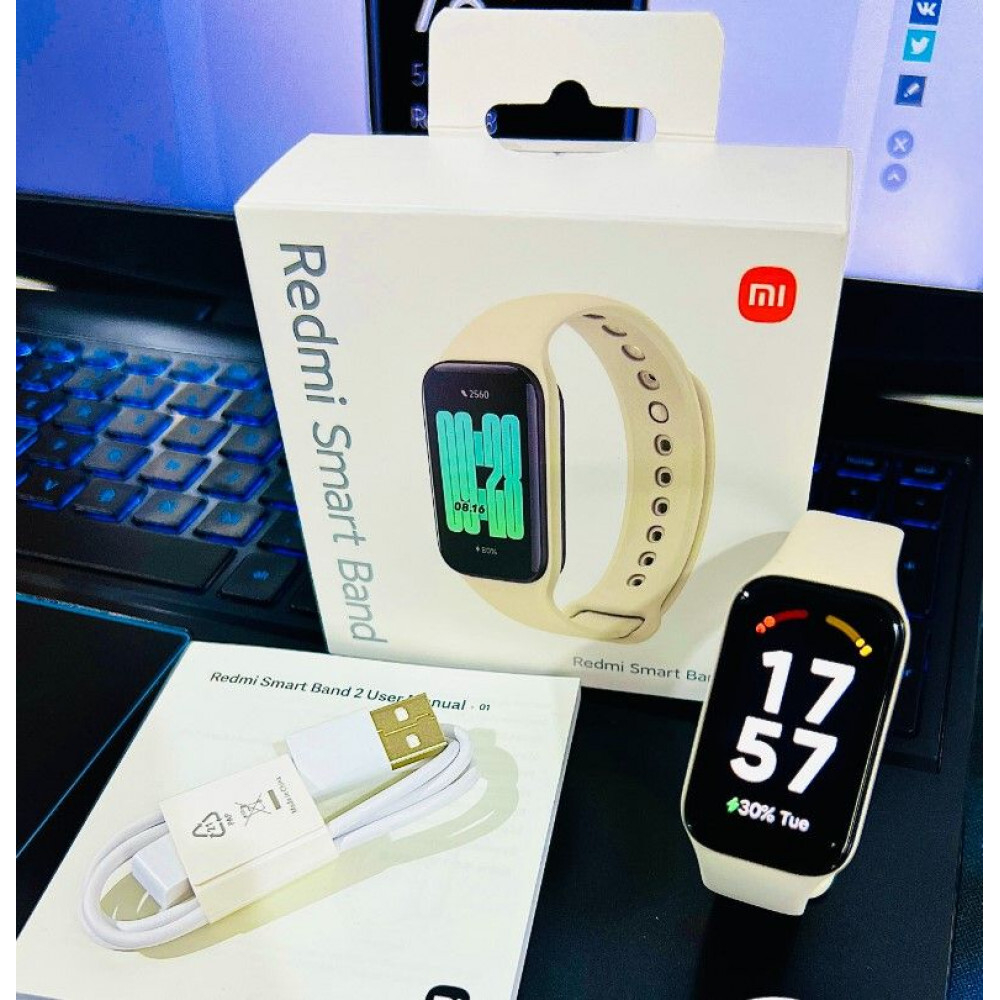 Фитнес-браслет Xiaomi Redmi Smart Band 2 Global белый