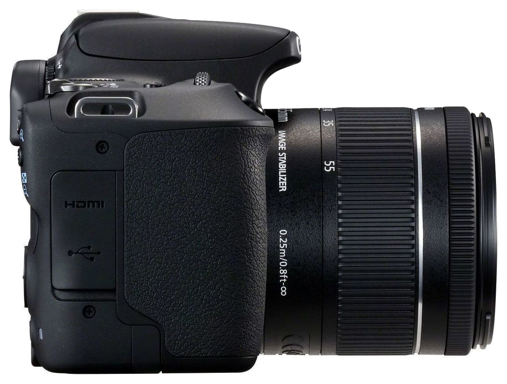 Фотоаппарат зеркальный Canon EOS 200D EF-S 18-55mm IS STM Black